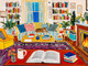 Cozy Reading Nook 500 Piece Jigsaw Puzzle