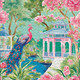 Pink Peacock Oasis 500 Piece Jigsaw Puzzle