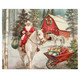 Cowboy Santa 500 Piece Jigsaw Puzzle