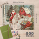 Cowboy Santa 500 Piece Jigsaw Puzzle