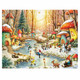 Gnomeland in Winter 500 Piece Jigsaw Puzzle