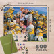 Minions Family Gathering 500 Piece Jigsaw Puzzle