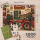 Indian Motorcycle Garage 1000 Piece Jigsaw Puzzle