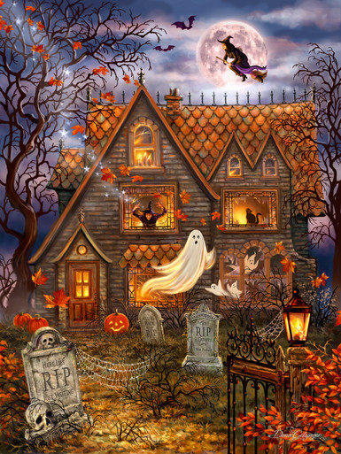 Haunted House 1000 Piece Jigsaw Puzzle - Allied Products Corp Wholesale ...