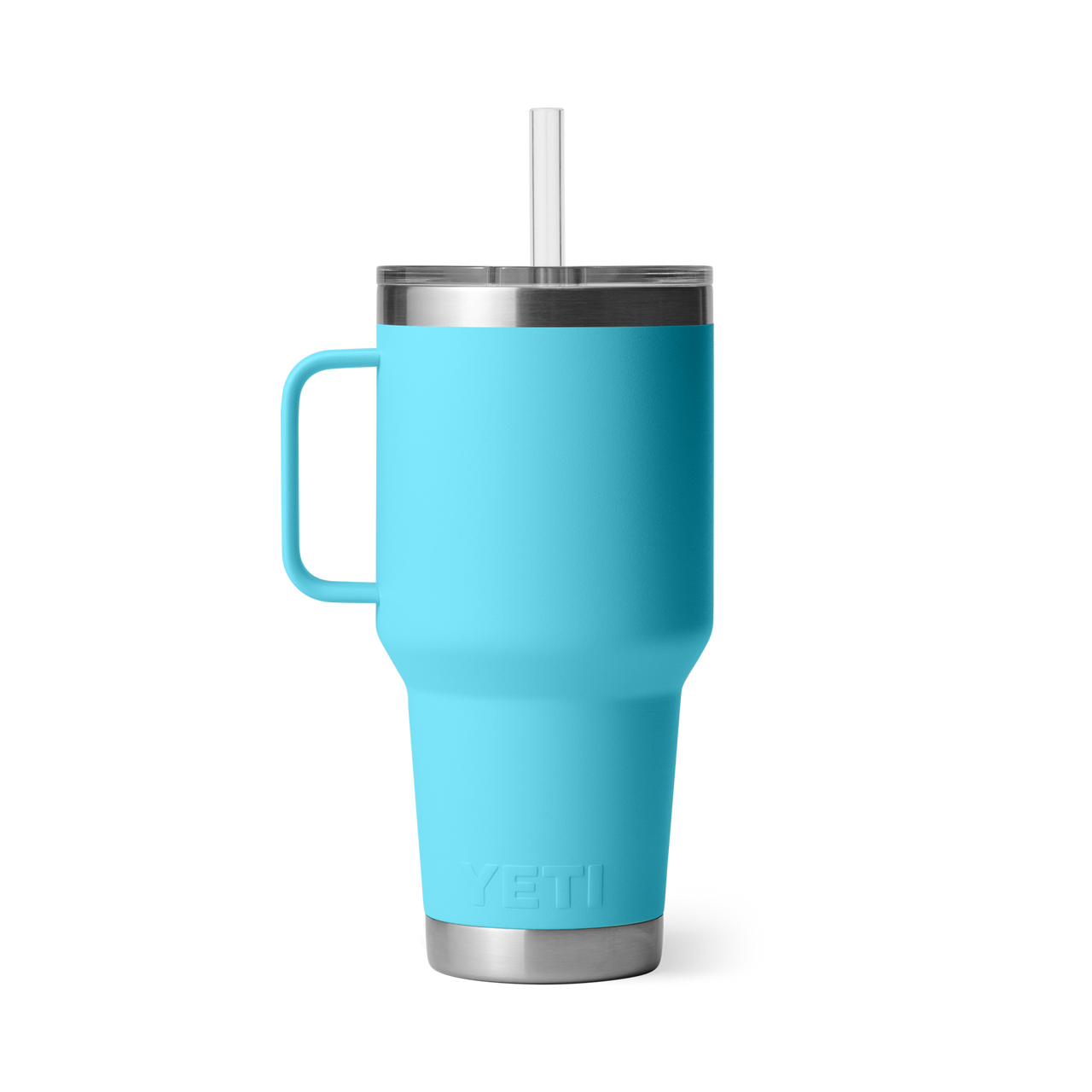 Rilesho - Glass Mug with Lid and Straw