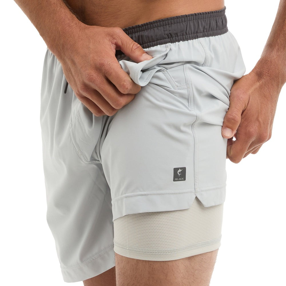 Leiday Elastic Waist Lined 17"