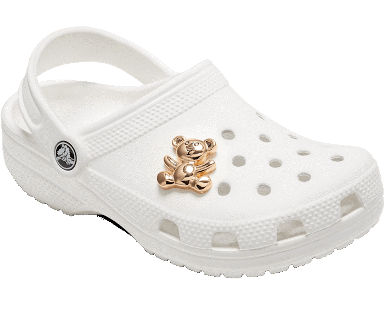 Gold Teddy Bear Jibbitz