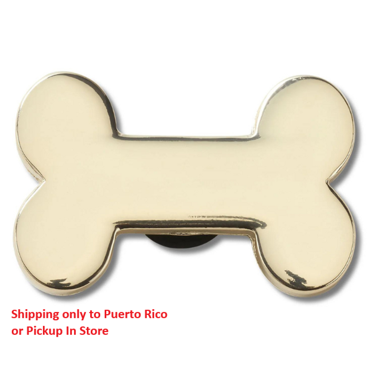 Gold Dog Bone Jibbitz