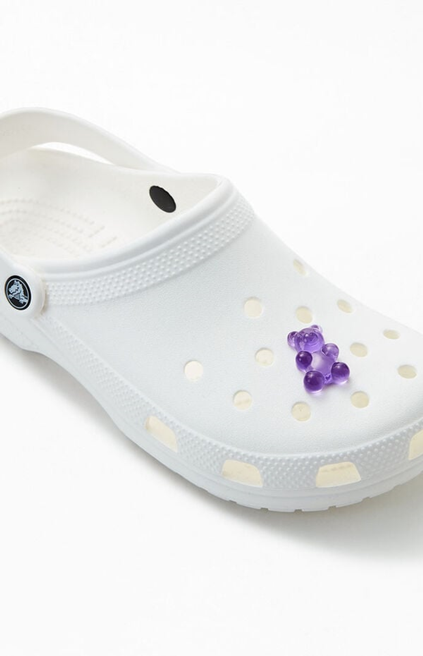 Purple Candy Bear Jibbitz