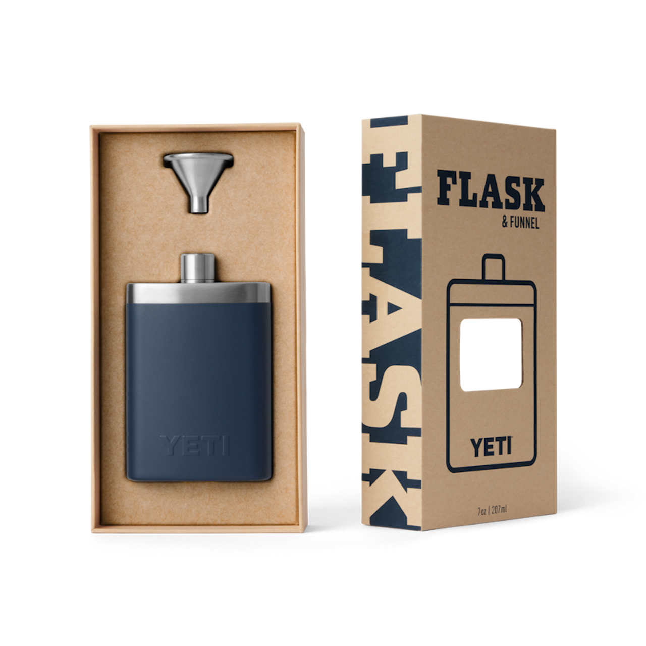 Flask 7oz- WHT