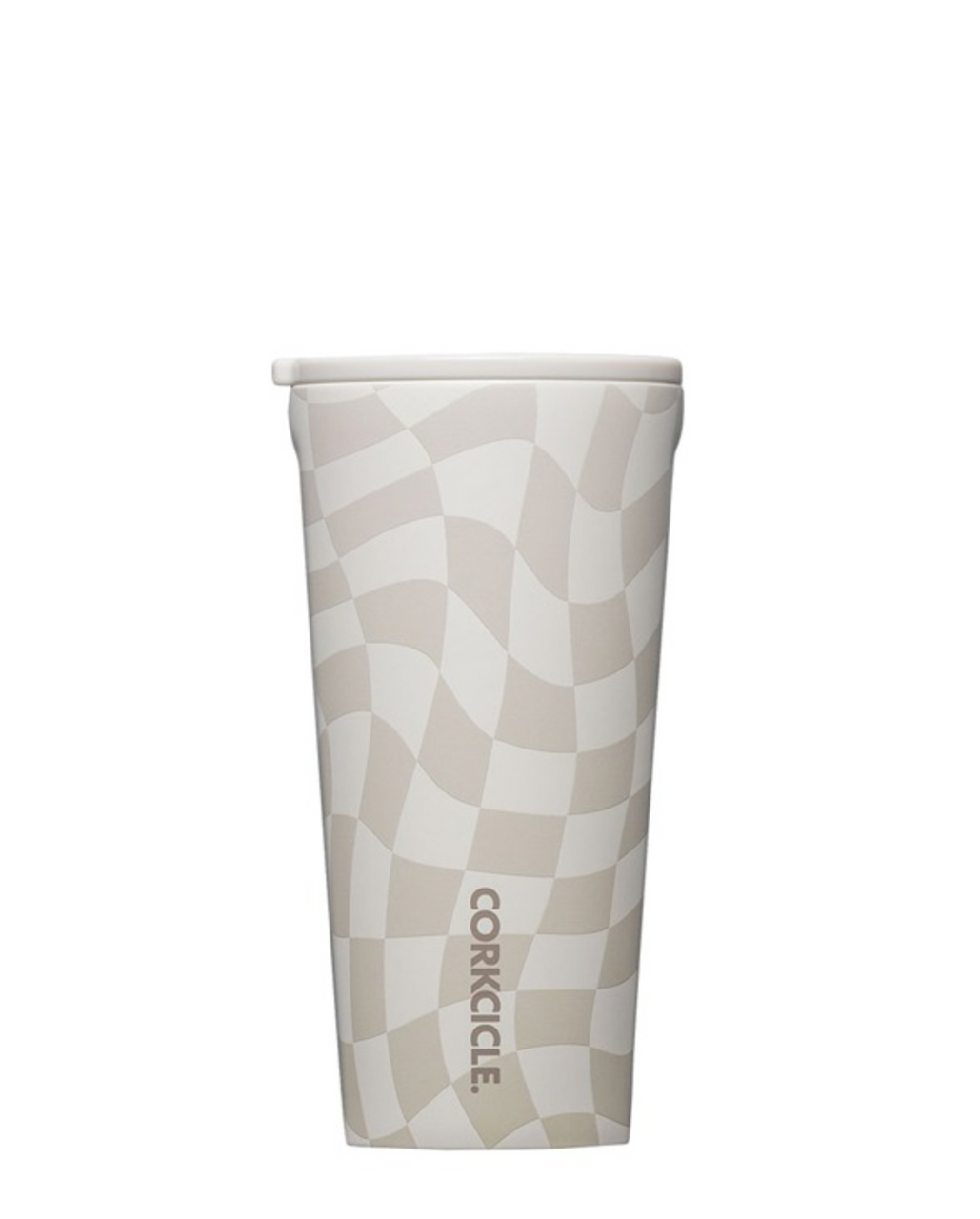 Tumbler 16oz - Wavy Check