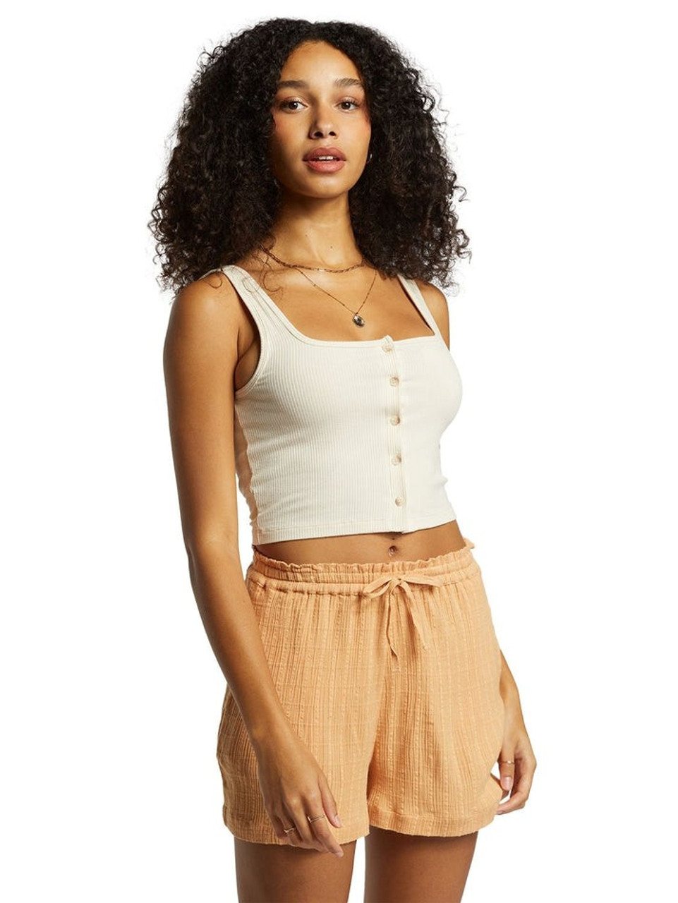 Sunset Elastic Waist Shorts