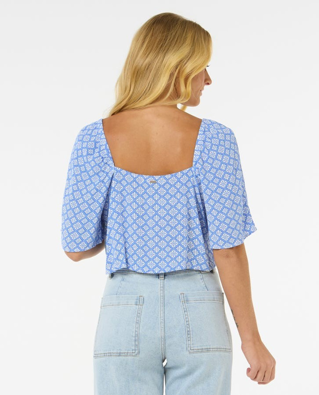 San Carlos Button Through Top