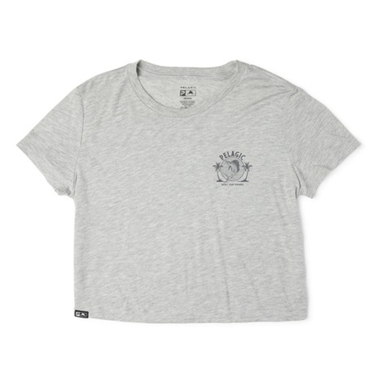 Ws Twin Palms Cropped Tee
