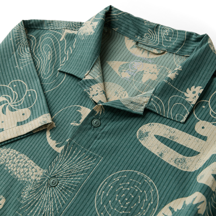 Bless Up Trail Button Shirt