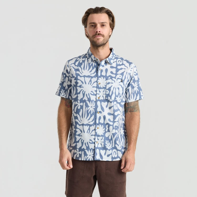 Journey Short Sleeve Button Up