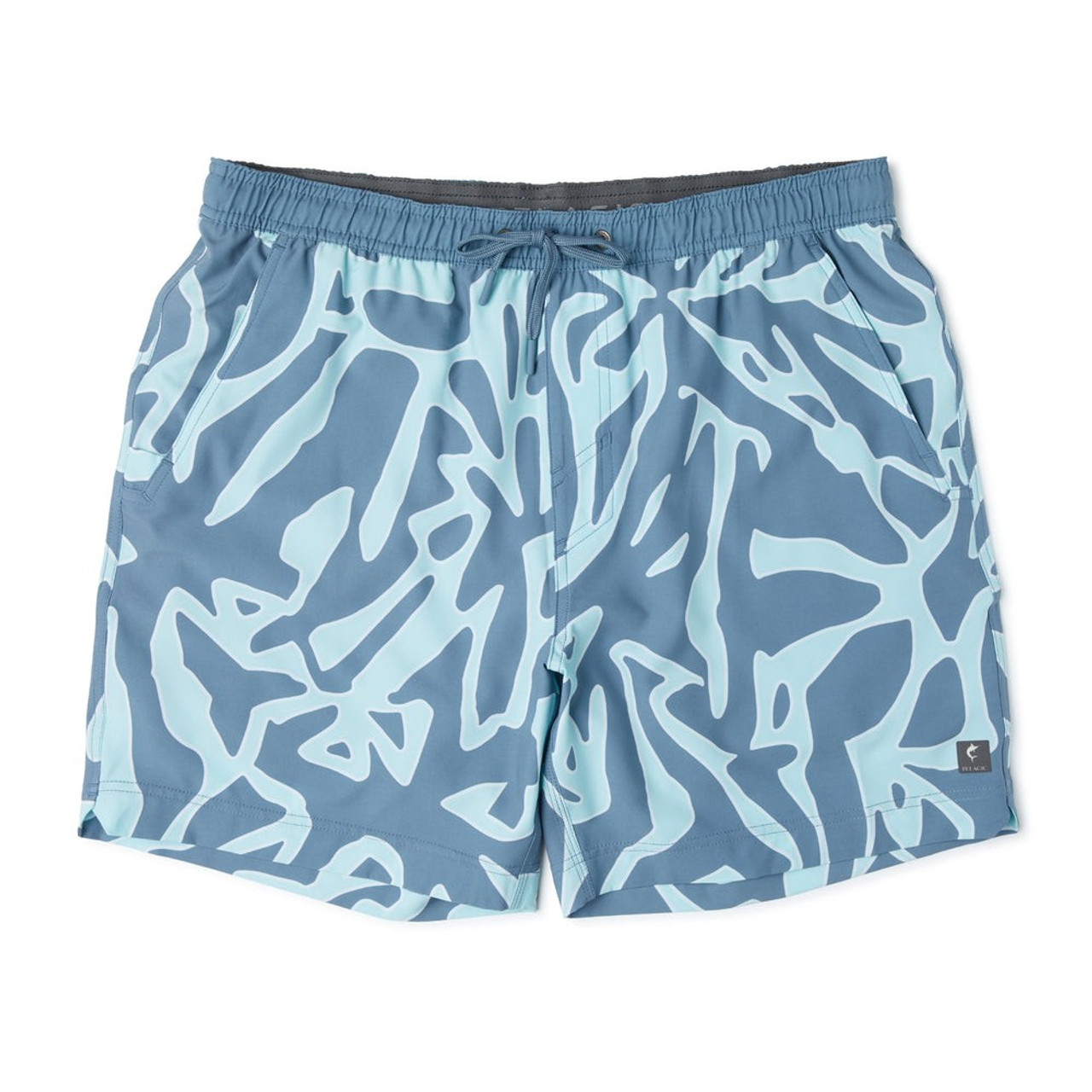 Leiday Elastic Waist Short 17"