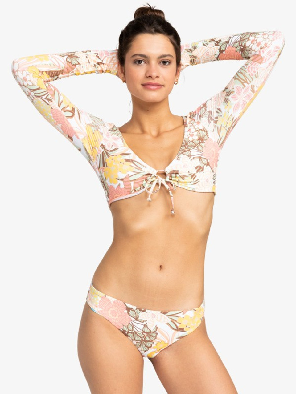 Playa Paradise L/S Crop Top