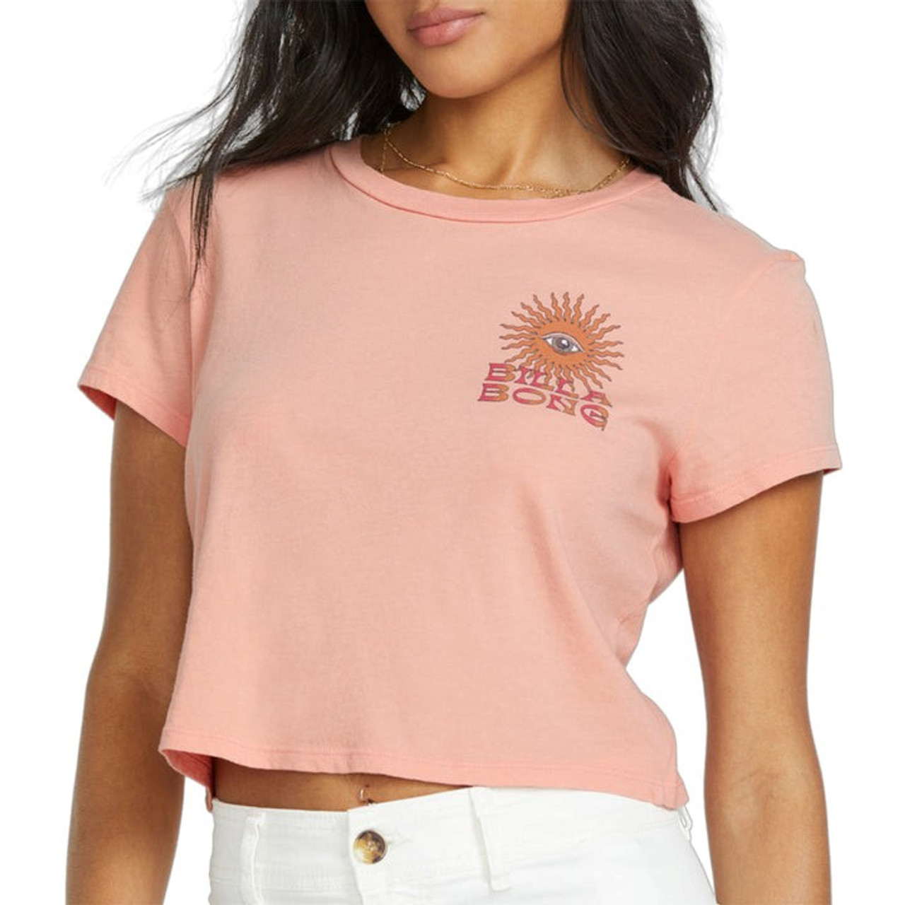 Wave Trip Crop T-Shirt