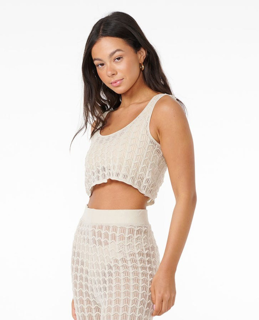 Santorini Sun Crochet Top
