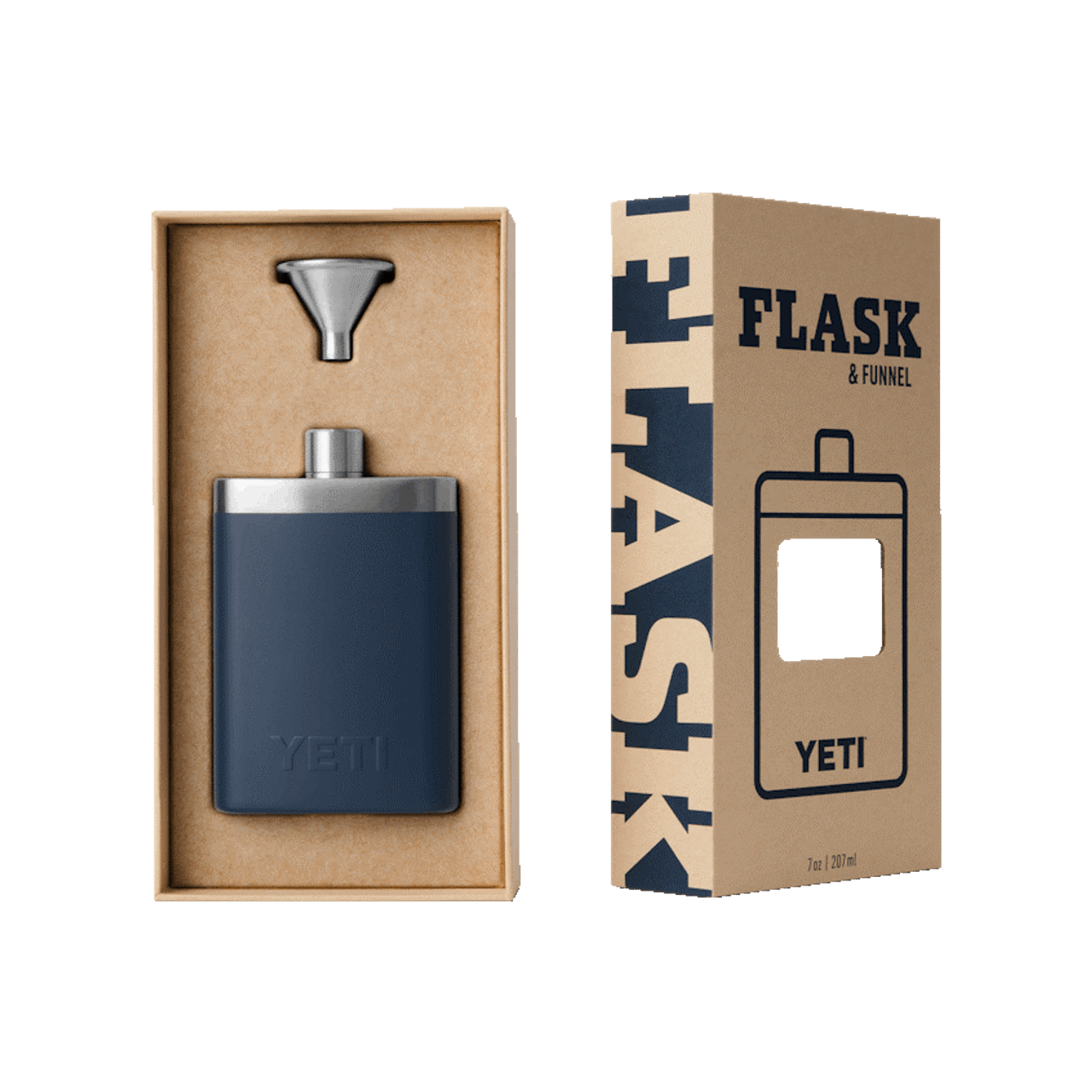 Flask 7oz. - Stainless Steel