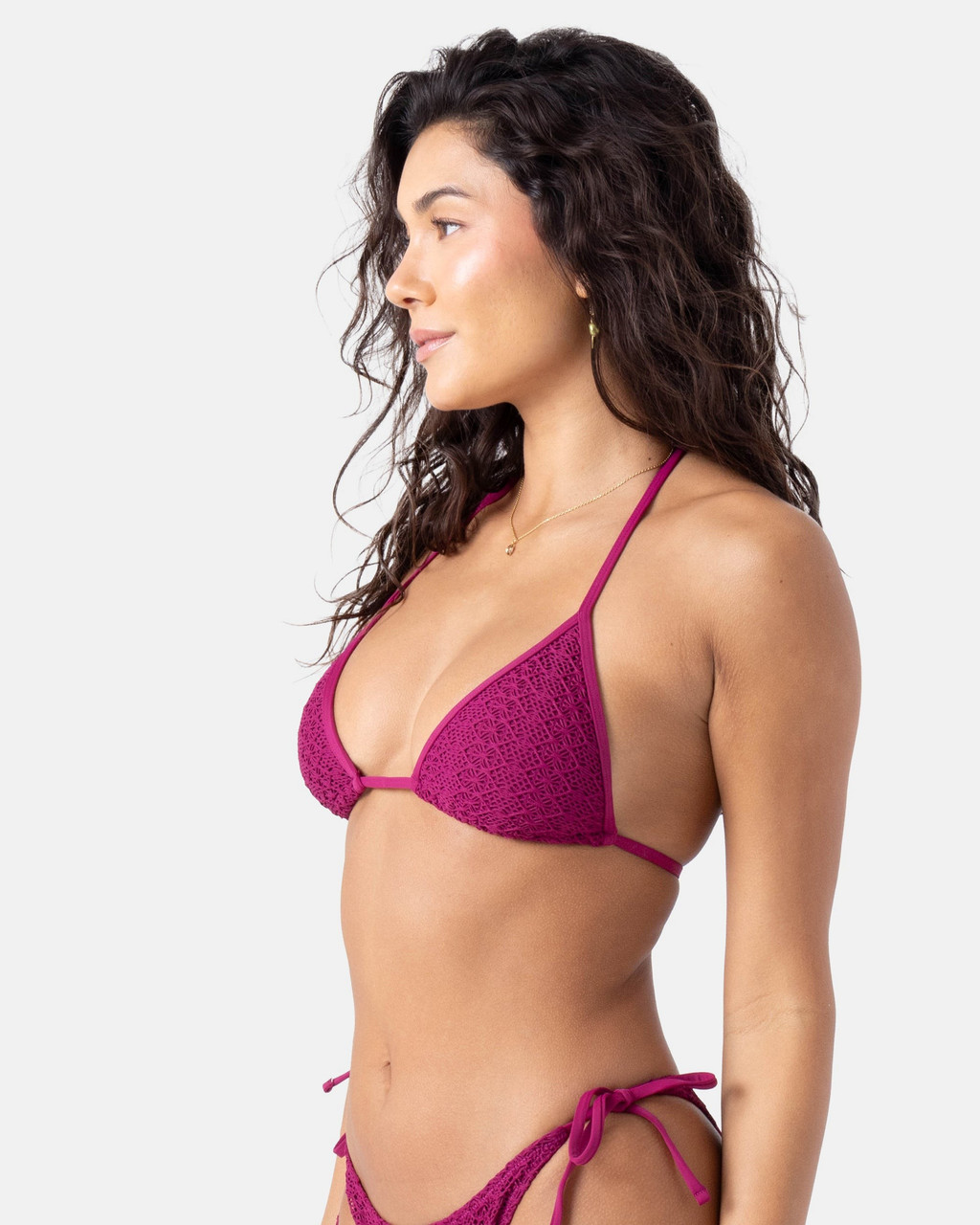 Crochet Mini Tiki Triangle Top