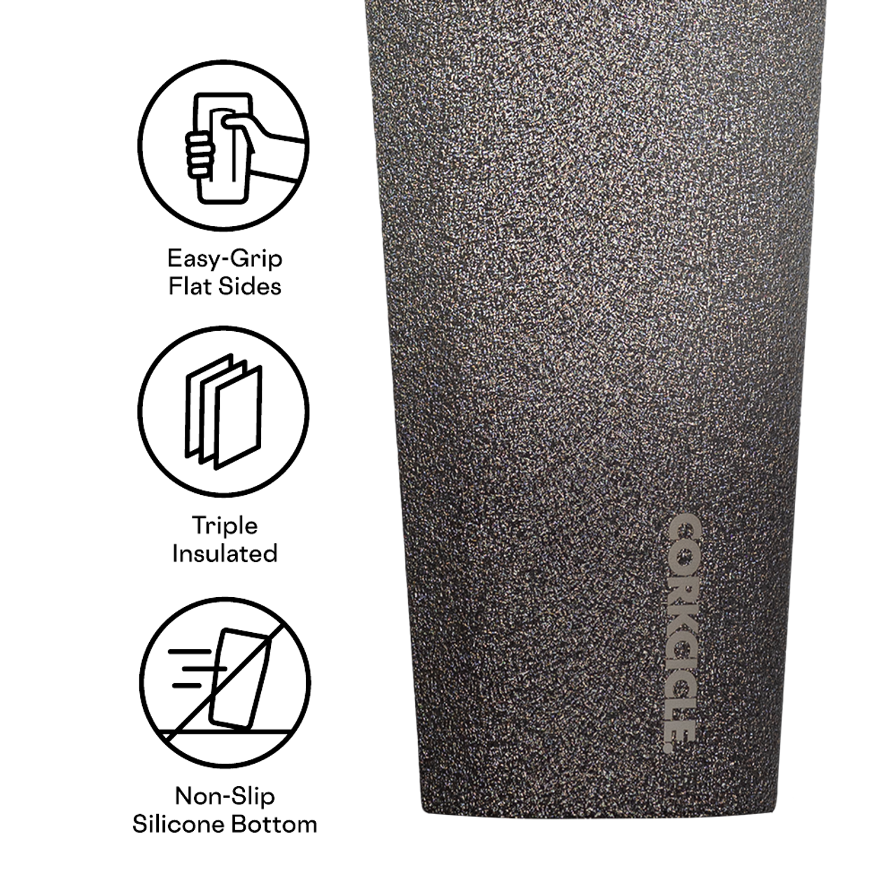 Tumbler 16oz- Steel Shadow