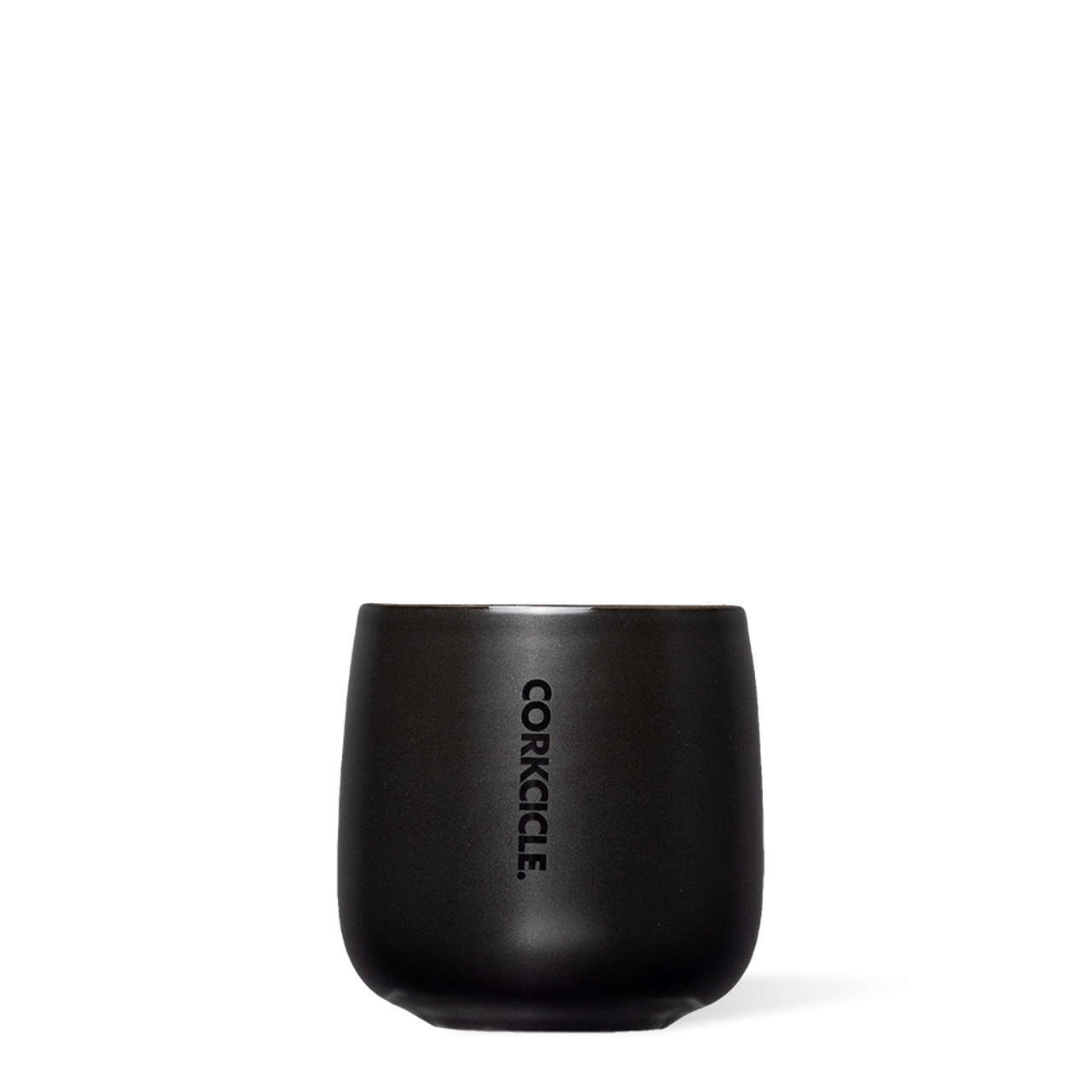 Cafe Cups 8oz- Matte Black