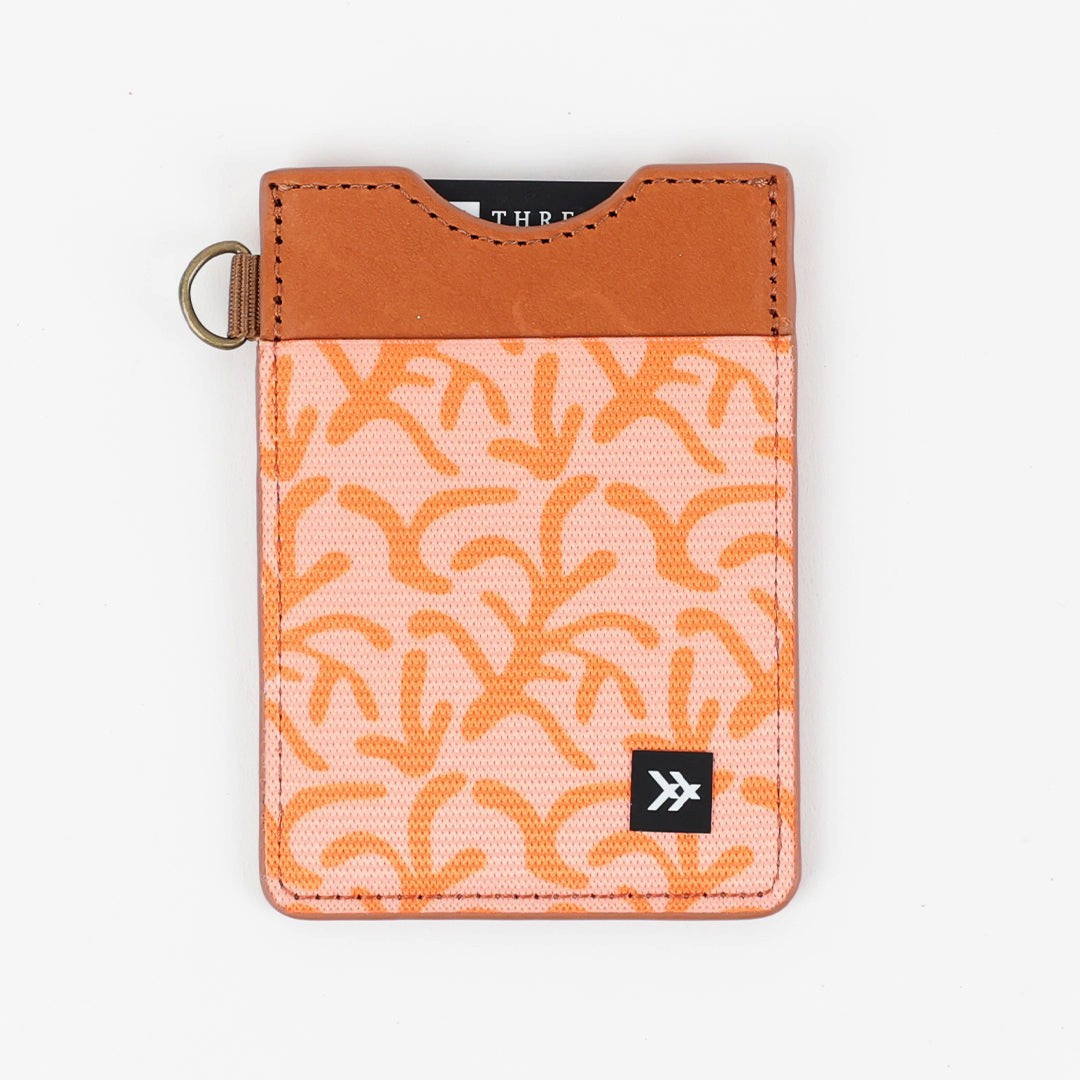 Coral Reef Vertical Wallet