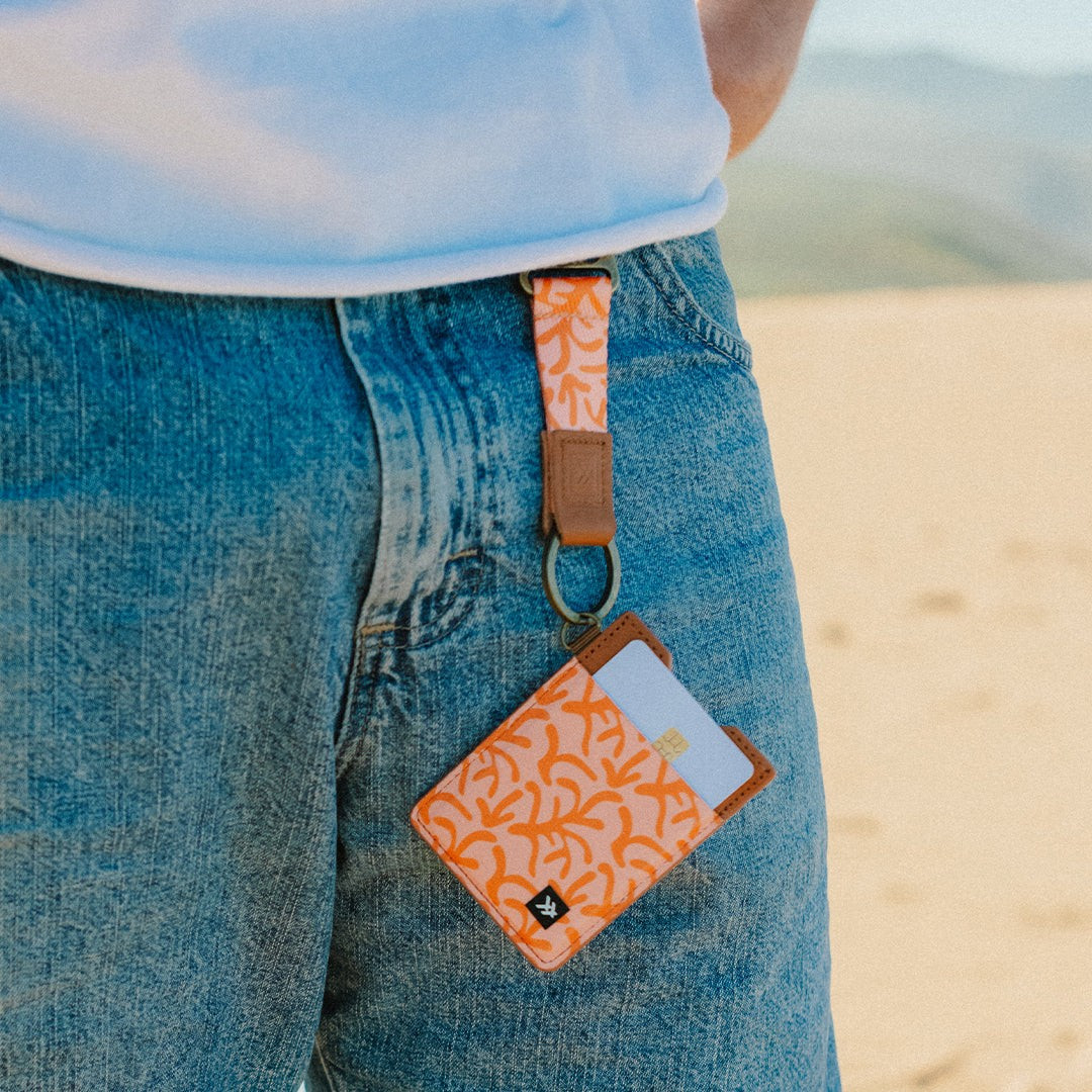Coral Reef Vertical Wallet