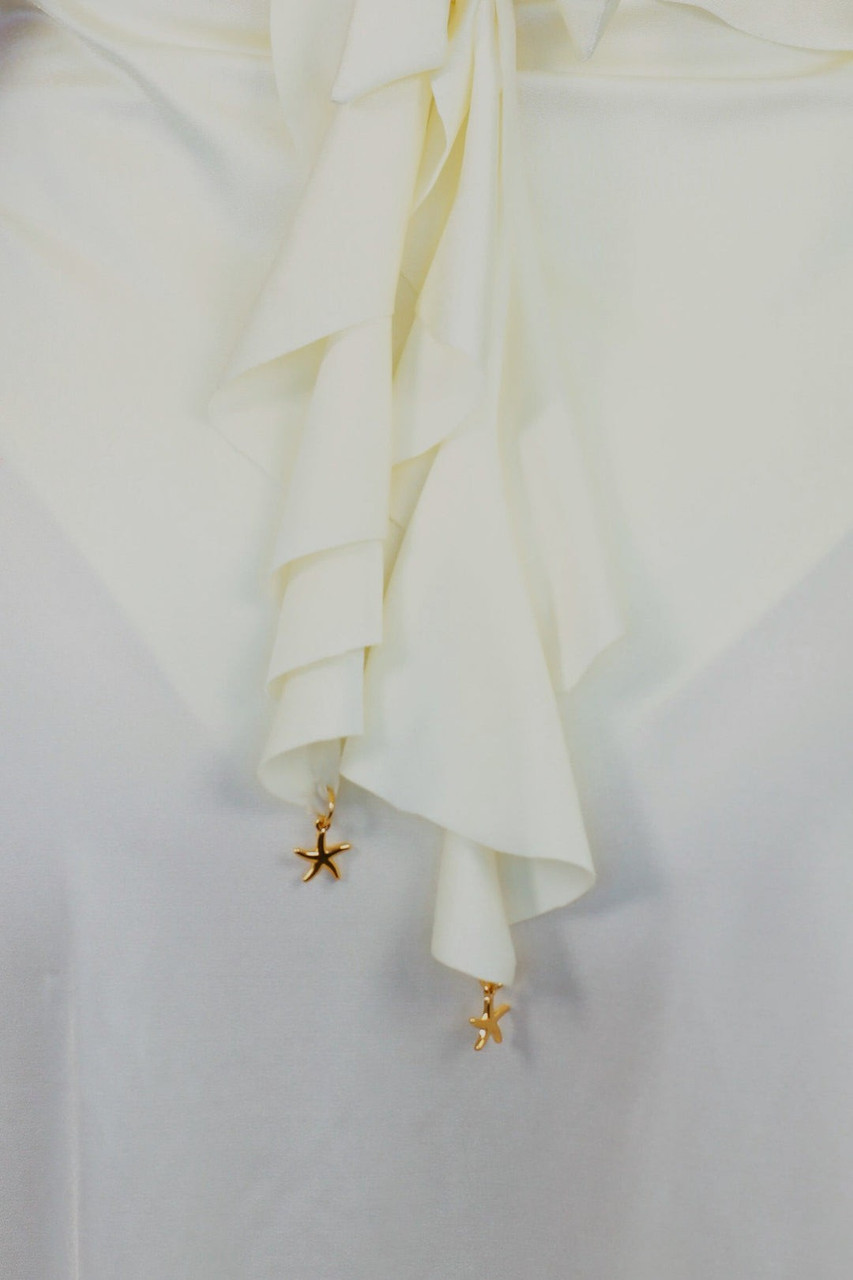 Shimmer Ruffled Sarong