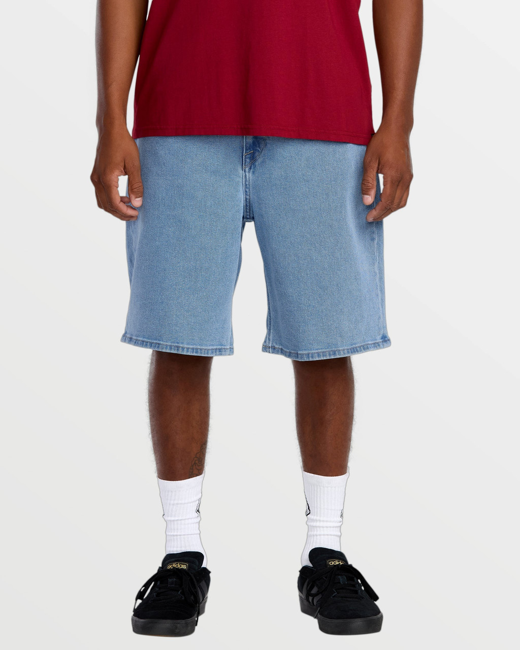 Billow Denim Shorts 22"