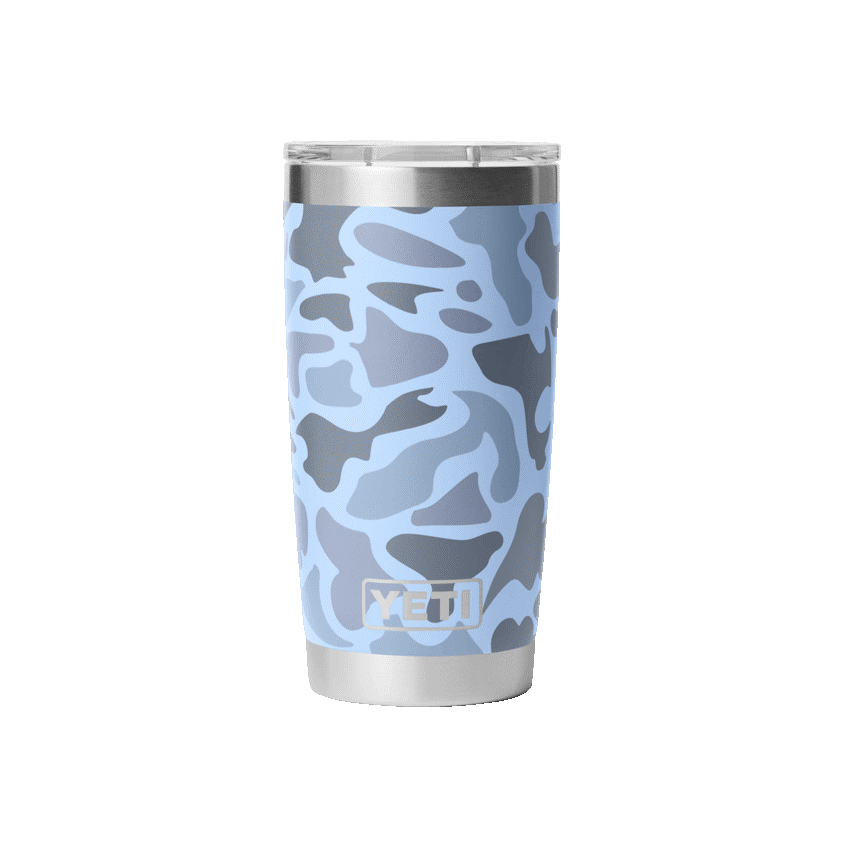 Tumbler 20oz- Blue Camo