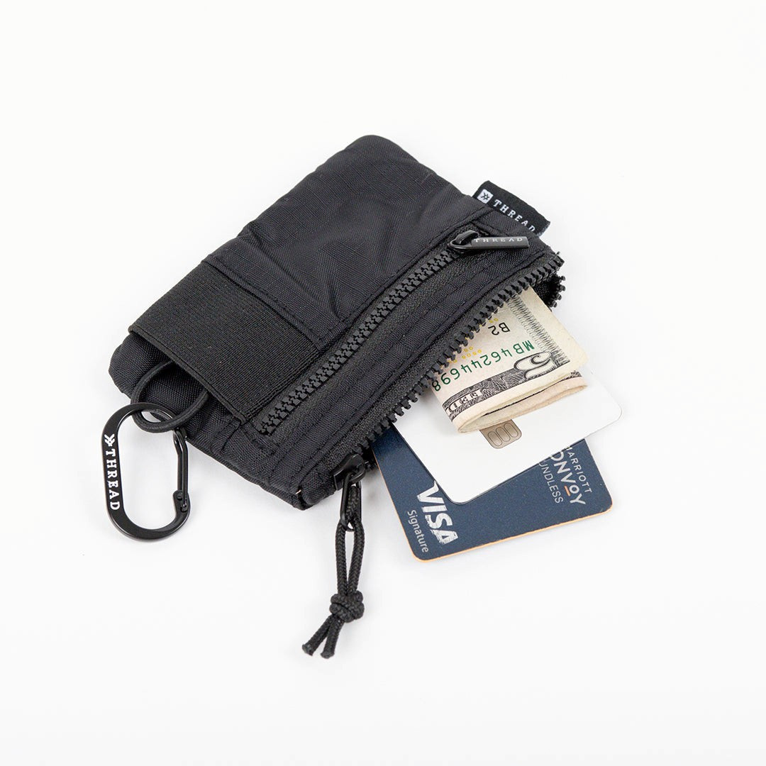 Black Pouch Wallet