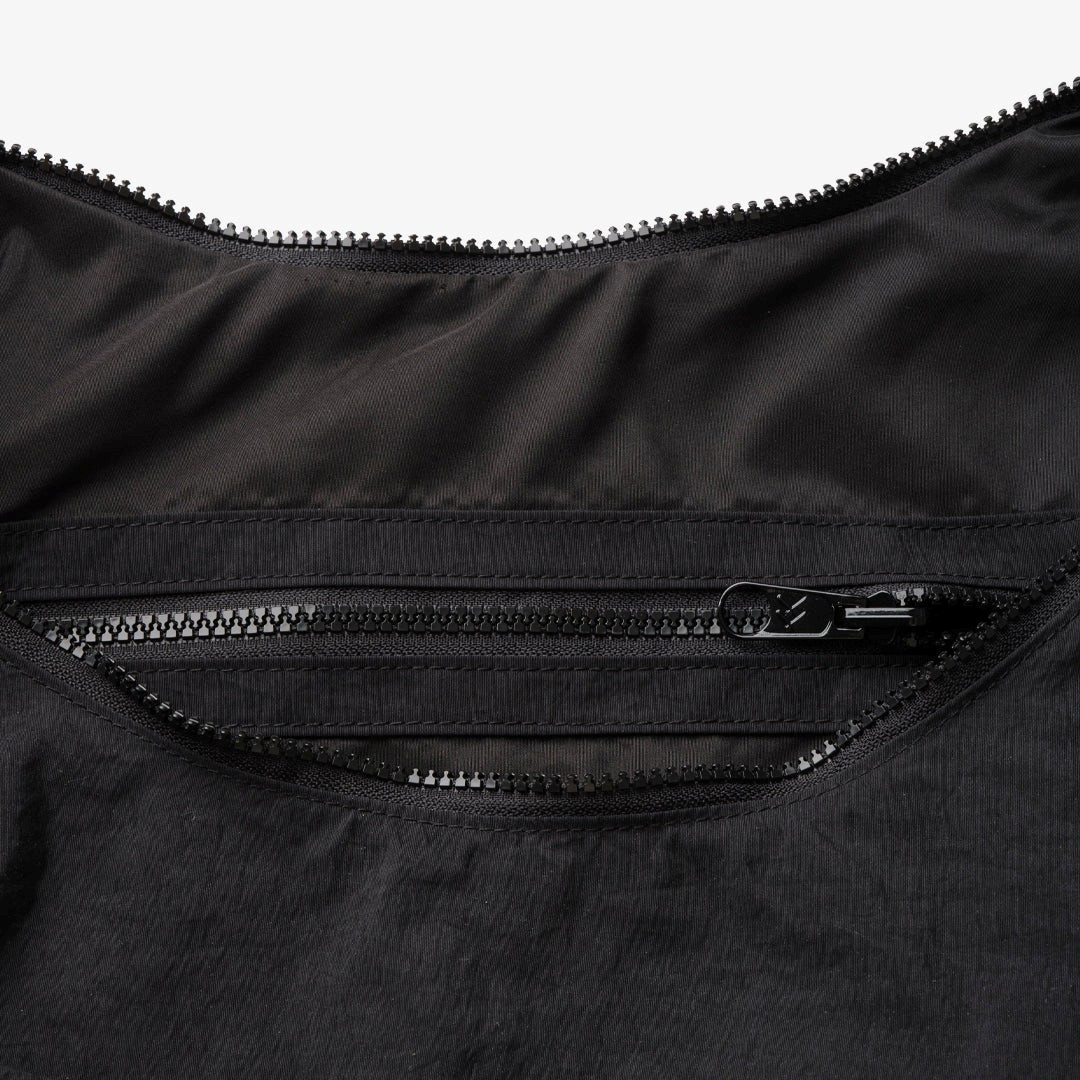 Black Slouchy Shoulder Bag