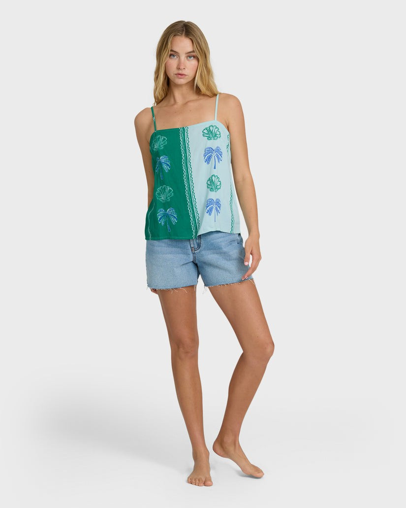 Vacay Dreams Woven Tank