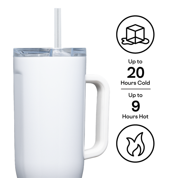 Cruiser 40oz- Gloss White