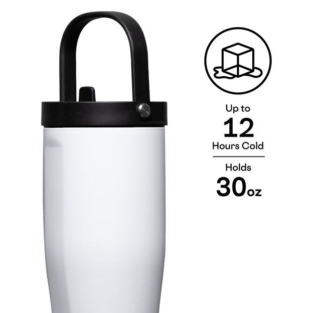 Go Cup XL 30oz- Gloss White