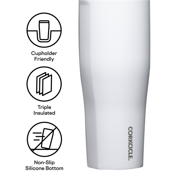 Go Cup XL 30oz- Gloss White