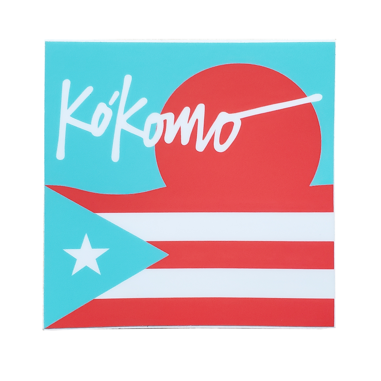 Kókomo Stickers 3x3