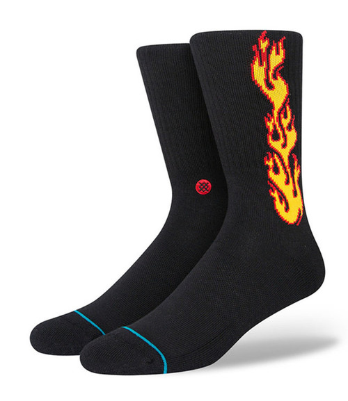 Flammed Crew Socks