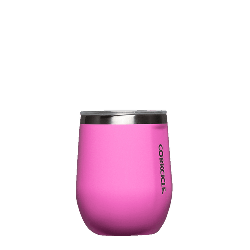 12oz Stemless Miami Pink