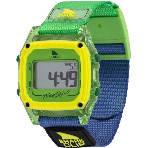 Shark Classic Clip- Neon Coast Shark Classic Clip- Neon Coast