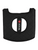 Seat Cushion Black/Hot Pink