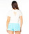 Beach Collage Cropped Boxy Tee