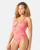 Garden Twirl Plunge  One Piece