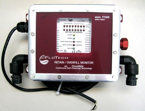 FloTech Monitor Checkmate with Plug-n-Play Connectors Top Overfill Protection Only