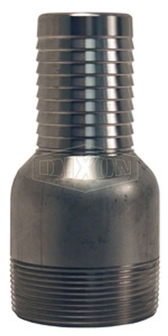 DIX Jump Size King Combination Nipple 11/2" NPT Stainless Steel