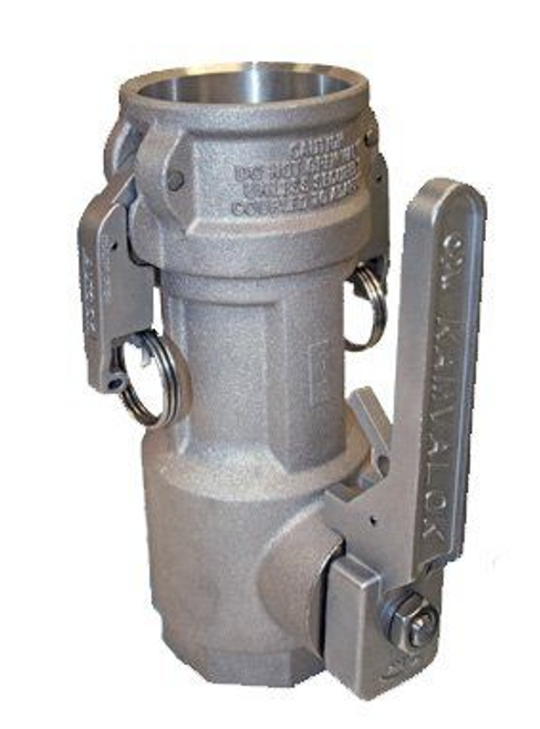 OPW 2" Kamvalok Coupler, Aluminum, Buna, FNPT, Locking Arms, Locking Lever OPW 2" Kamvalok Coupler, Aluminum, Buna, FNPT, Locking Arms, Locking Lever