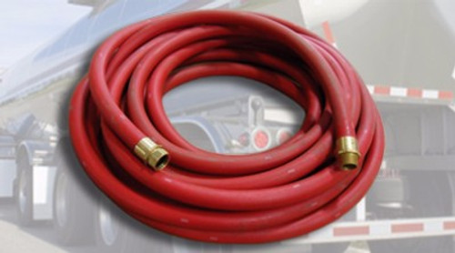 CON RedWing Fuel Oil Hose Assembly 1" x 100' M x F 250 PSI Working Pressure